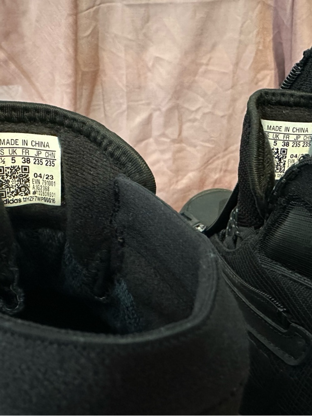 adidas Black Terrex High-Top Trail Boots - Picture 7 of 8